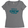 orca crew Women's Triblend Scoop T-shirt
