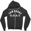 tom brady g.o.a.t. Zipper Hoodie