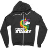 feeling stabby Zipper Hoodie