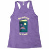 reading is fun Racerback Tank