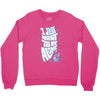 lonely astronaut Crewneck Sweatshirt
