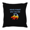 never forget Throw Pillow