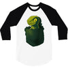 pocket raptor 3/4 Sleeve Shirt