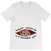 December  Peeking Out Baby Girl T-Shirt