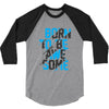 BORN TO BE AWESOME 3/4 Sleeve Shirt