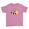 cute bee Youth Tee