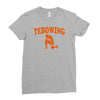 tebowing trending Ladies Fitted T-Shirt