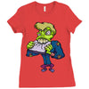 monster cartoon character 14 Ladies Fitted T-Shirt