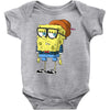 hipster spongebob squarepants Baby Onesie