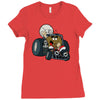 murky and lurky cruise round in their doom buggy Ladies Fitted T-Shirt