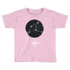Virgo Zodiac Sign Minimal Design Toddler T-shirt