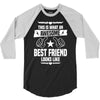 Awesome Best Friend Looks Like 3/4 Sleeve Shirt