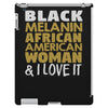 melanin african american woman iPad 3 and 4 Case