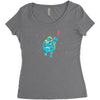 fatstronaut Women's Triblend Scoop T-shirt