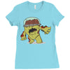 zombie monster2 Ladies Fitted T-Shirt