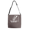 may the brakes be with you Adjustable Strap Totes