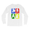 4 Super Hero Long Sleeve Shirts