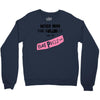 never mind the bulldogs Crewneck Sweatshirt