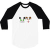 cat and dog 3/4 Sleeve Shirt