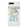 unicorns are born in may cute unicorn iPhone 7 Plus Case