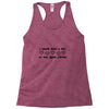 i would date u but u r not dylan o'brien Racerback Tank