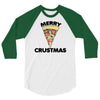 merry crustmas 3/4 Sleeve Shirt