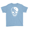 yin yang skull (2) Youth Tee