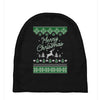 merry christmas ugly christmas sweater Baby Beanies