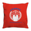 anonymous hacker revolution Throw Pillow