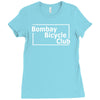 bombay bicycle club box logo Ladies Fitted T-Shirt