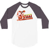 sexual tyrannosaurus 3/4 Sleeve Shirt