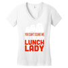 lunch lady Women's V-Neck T-Shirt