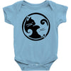 yinyang cats Baby Bodysuit