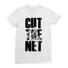 cut the net Ladies Fitted T-Shirt