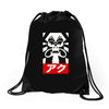 obey aku Drawstring Bags