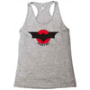 red batman Racerback Tank