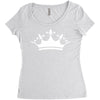Queens Are Born In February Women's Triblend Scoop T-shirt