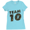 team 10 Ladies Fitted T-Shirt