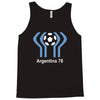 argentina 78 world cup 1978 retro football Tank Top
