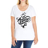 aspire to inspire Ladies Curvy T-Shirt