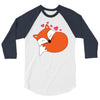Sweety Fox 3/4 Sleeve Shirt