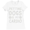 pet dog ladies slogan Ladies Fitted T-Shirt