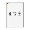 peace love coffee iPad Mini 4