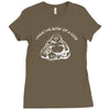 i have the body of a god funny buddha budda banter fat food Ladies Fitted T-Shirt