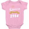 queens are born in 1984 Baby Onesie