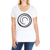 circle Ladies Curvy T-Shirt