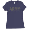 army   classic Ladies Fitted T-Shirt