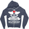 I Am Actually In A Very Commited Relationship Zipper Hoodie