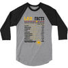 Leo Facts Zodiac 3/4 Sleeve Shirt