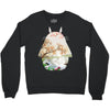 Totoro With Japanese Landscape Crewneck Sweatshirt